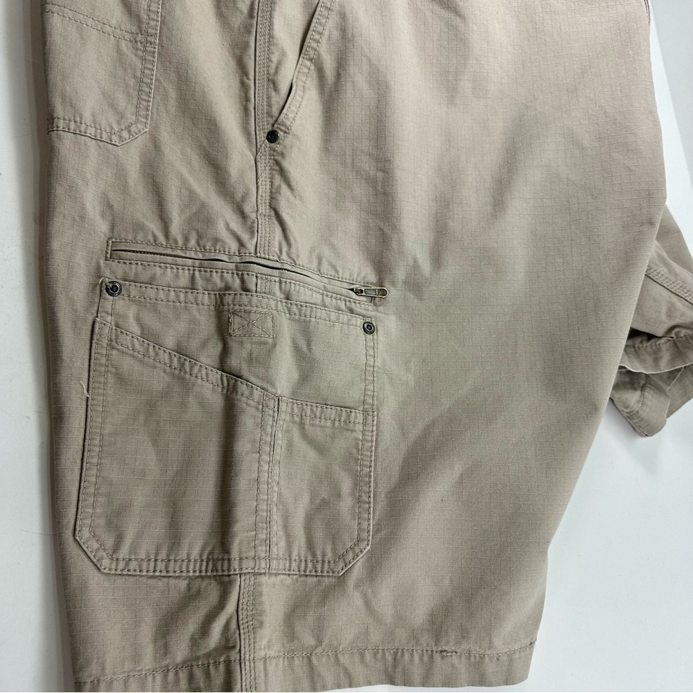 Schmidt Workwear Tan Cargo Shorts Men’s 44 Cotton Carpenter - Picture 5 of 10
